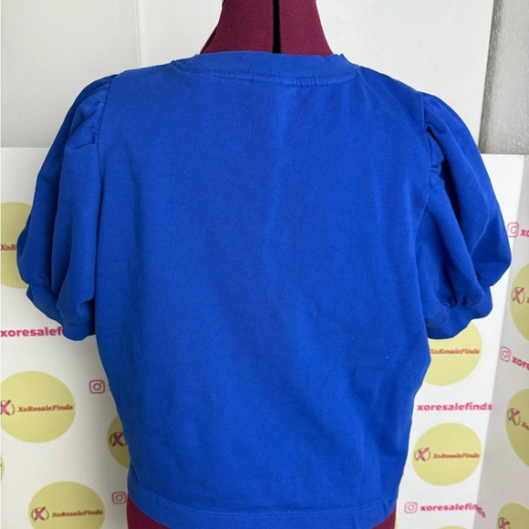 H & M PUFF-SLEEVED TOP - Picture 3 of 7